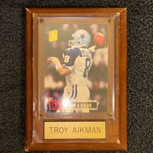 Vintage Topps Stadium Troy Aikman Card.